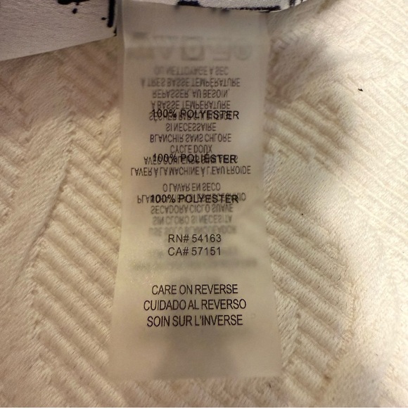 Gently Worn Karl Lagerfeld Monochrome Script Shirt - Picture 3 of 4